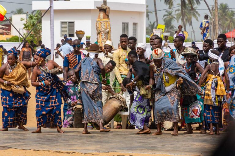 Ouidah Annual Voodoo Festival dance