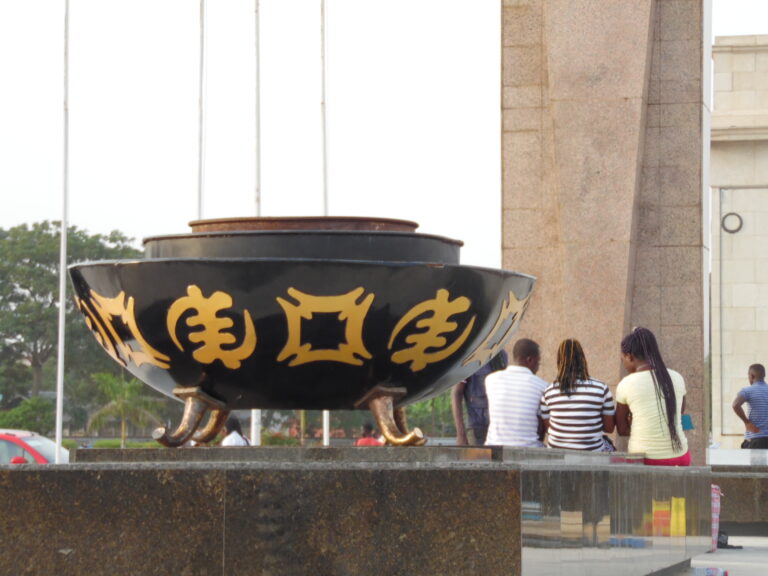 the Independence square